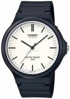Наручные часы CASIO Collection MW-240-7E, белый, черный