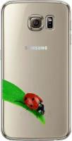 Силиконовый чехол на Samsung Galaxy S6 edge / Самсунг Галакси С 6 Эдж На счастье, прозрачный