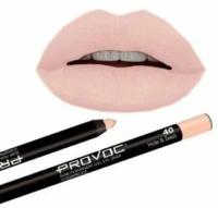 PROVOC Lip Liner Filler 40 Гелевый карандаш для губ молочно-бежевый Hide and Seek