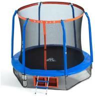 Батут DFC JUMP BASKET 14ft с внутренней сеткой и лестницей