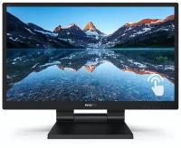 Монитор жидкокристаллический Philips Монитор LCD 23.8" [16:9] 1920х1080(FHD) IPS, GLARE, TOUCH, 250cd/m2, H178°/V178°, 1000:1, 50M:1, 16.7M