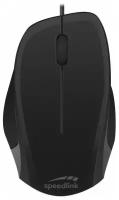 PC Мышь проводная Speedlink Ledgy Mouse USB, Silent, black-black (SL-610015-BKBK)