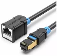 Кабель патч-корд Vention IBLBH удлинитель прямой SSTP cat.6, RJ45 - 2м. черный