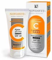 Novosvit Крем для лица с SPF 18 стабильный витамин С 50 мл