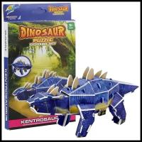 3D пазл, развивающий 3Д пазл для детей, пазл динозавр, конструктор для детей динозавры