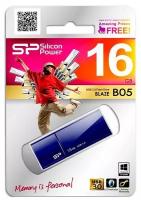 Флеш диск 16GB USB 3.0 Silicon Power Blaze B05, синий