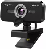 Камера Web Creative Live Cam SYNC 1080P V2 черный 2Mpix (1920x1080) USB2.0 с микрофоном