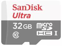 Карта памяти 32Gb - SanDisk Ultra Micro Secure Digital HC UHS-I SDSQUNR-032G-GN3MN