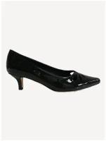 Туфли женские Vaneli Tany-black-patent, размер 37 ( 7М )