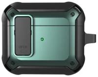 Чехол WiWU Mecha AirPods Case для AirPods 3 Black + Green