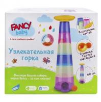 Пирамидка «Увлекательная башня-горка», Fancy Baby