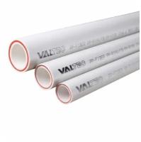 VALTEC труба PP-FIBER арм. стекл, PN 20, 20 MM (белый)