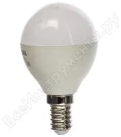 Лампочка светодиодная ЭРА STD LED P45-9W-827-E14 E14 9Вт шар теплый белый свет арт. Б0029041 (1 шт.)