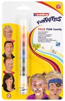 Набор маркеров edding 47FUN Funtastics, для грима, 2-4 мм, блистер 7 цветов