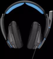 Проводные наушники Sennheiser EPOS GSP 300, black/blue