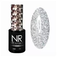 NAIL REPUBLIC FLASH DIAMOND TOP светоотражающий №07 10МЛ