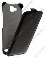 Кожаный чехол для Alcatel One Touch Idol S 6034R / 6035R Armor Case (Черный)