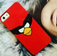 Чехол для Apple iPhone 5/5S Angry Birds Red, красный