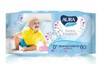 Влажные салфетки Aura Ultra Comfort, липучка, 60 шт, 1 уп