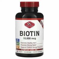 Olympian Labs, Biotin, 10,000 mcg, 120 Tablets