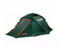 Палатка Husky FIGHTER 3-4, цвет: зеленый