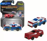 1toy Transcar Double: Патрульная машина Спорткар,8см, блистер