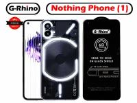 Защитное стекло G-Rhino для Nothing Phone(1) бронестекло с полной проклейкой черная рамка противоударное закаленное от падений