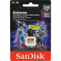 SD карта Sandisk Extreme SDSQXAV-256G-GN6GN