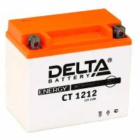 Аккумулятор DELTA CT1212.1 (YT12B-BS) для скутера, мотоцикла, квадроцикла DELTA-CT1212.1