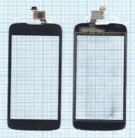 Сенсорное стекло (тачскрин) для Acer Liquid Gallant Duo E350 черное