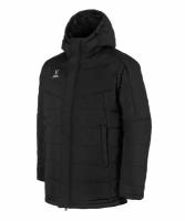 Куртка Jogel, средней длины, силуэт прямой, карманы, регулируемый капюшон, ветрозащитная, утепленная, водонепроницаемая, влагоотводящая