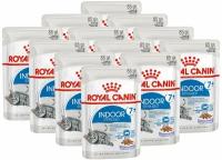 Royal Canin indoor sterilised +7 12шт.×85гр (кусочки в желе)