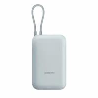 Внешний аккумулятор Xiaomi Mi Power Bank With Cable USB-C 10000mAh Pocket Version Blue (P15ZM)