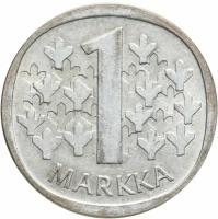 Финляндия 1 марка (markka) 1965 S