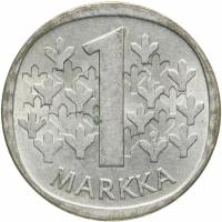 Финляндия 1 марка (markka) 1965 S