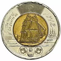 Канада 2 доллара 2012 г. (Война 1812 года - Фрегат «Шеннон»)