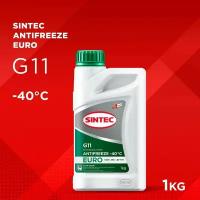 Антифриз SINTEC EURO G11 зеленый 1 кг 802558