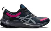 Кроссовки ASICS, размер 7 US, синий, розовый