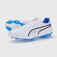 Бутсы Puma King Pro FG/AG 10709901, р-р 41.5RUS (8.5 UK), Белый