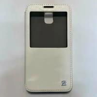 Чехол-книга для телефона Samsung SM-N900 SM-N9005 Galaxy Note 3, белого цвета, Hoco Crystal View с окном White