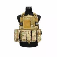 Жилет Assault Military Plate Carrier Tactical Multicam (600D)