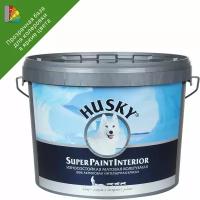 Краска для колеровки интерьерная Husky Super Paint Int прозрачная база С 9 л