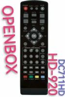 Пульт HD-920 для OPENBOX/опенбокс приставки/DC711HD
