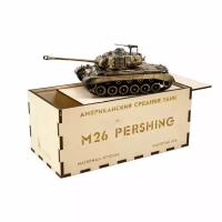 Американский лёгкий танк М26 Pershing 1:35 (ВхШхД 9см./10см./24см.)