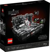 Конструктор LEGO Диорама «Бег по траншеям» «Звезды Смерти» Star Wars (75329)