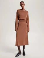 Платье для женщин Tommy Hilfiger Цвет: коричневый Размер: M INT