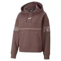 Толстовка/PUMA/67175275/Puma Power Safari Hoodie/фиолетовый/XS