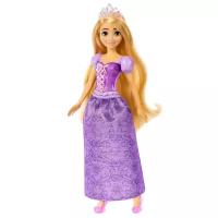 Кукла Mattel Disney Princess Рапунцель, 29 см, HLW03 фиолетовый/желтый