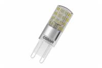 Лампа светодиодная LED STAR PIN30 2.6W/827 (замена 30Вт) 2.6Вт 2700К тепл. бел. G9 320лм 220-240В прозр. пласт. OSRAM 4058075056688