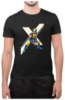 Футболка унисекс СувенирShop "Wolverine/Росомаха/Логан" Черная L